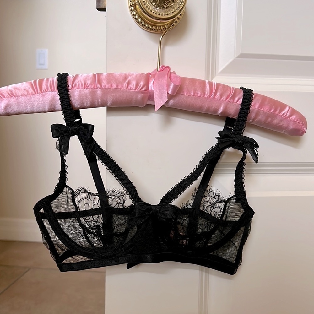 Agent Provocateur Strappy Black Bra 32B